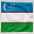 Flag of Uzbekistan